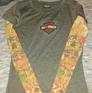 >*3 for $35*<-Harley Davidson shirt
